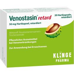 Packung eines pflanzlichen Medikaments für Erwachsene bei Venenproblemen.