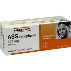 ASS RATIOPHARM 500MG