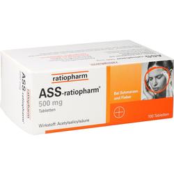 ASS RATIOPHARM 500MG