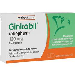 GINKOBIL RATIO 120MG FTA